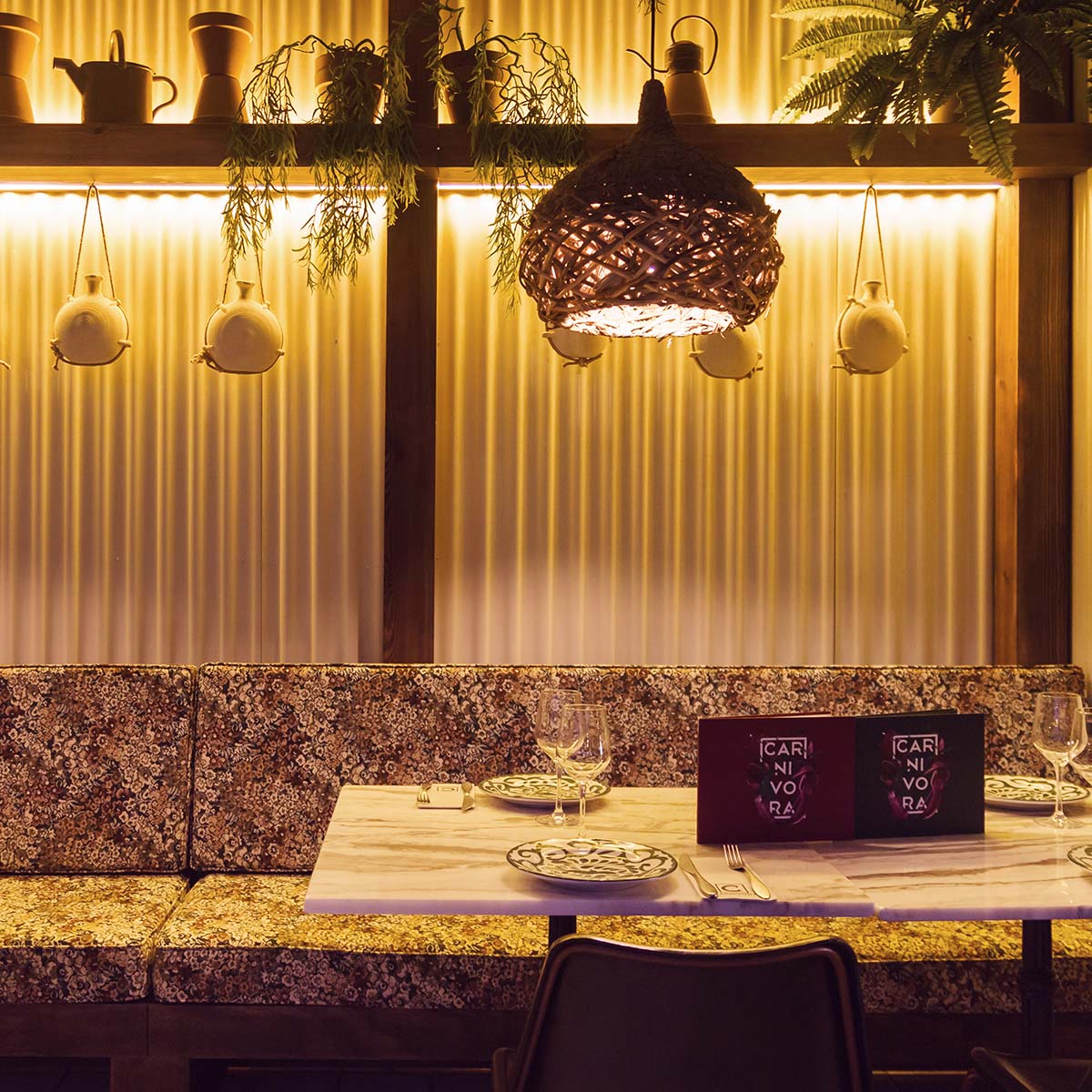 ambiente de Carnívora Restaurante Badajoz